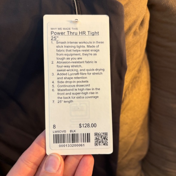 Lululemon leggings, NWT - Picture 3 of 5